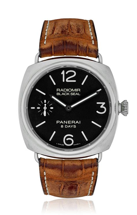 panerai pam 190 radiomir 8-days|radiomir Panerai watch black seal.